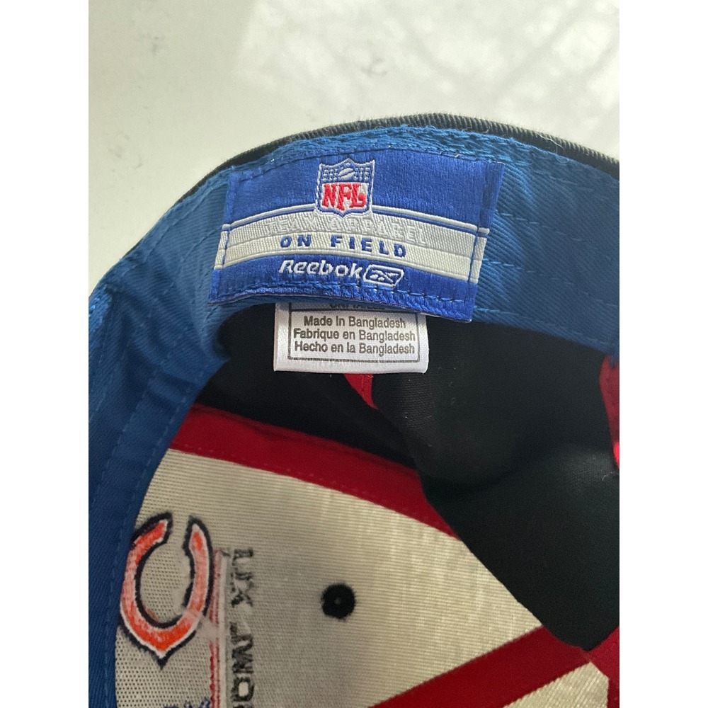 NFL Reebok Super Bowl XLI Hat Indianapolis Colts vs Chicago Bears‎ Strapback Cap - Picture 5 of 5